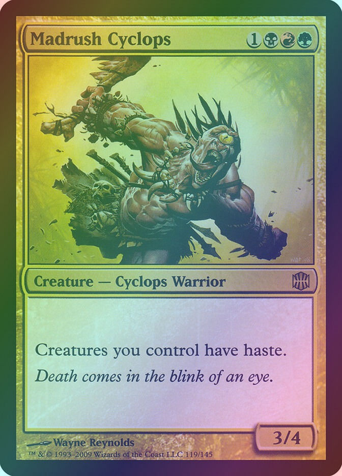 Madrush Cyclops (ARB) (119) / Foil