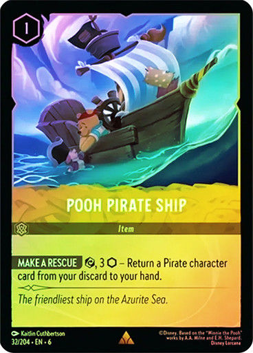 Pooh Pirate Ship (LOR_AZU) / Foil