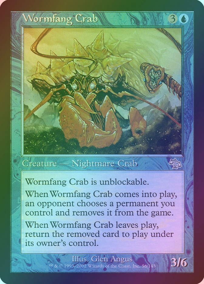 Wormfang Crab (JUD) (56) / Foil