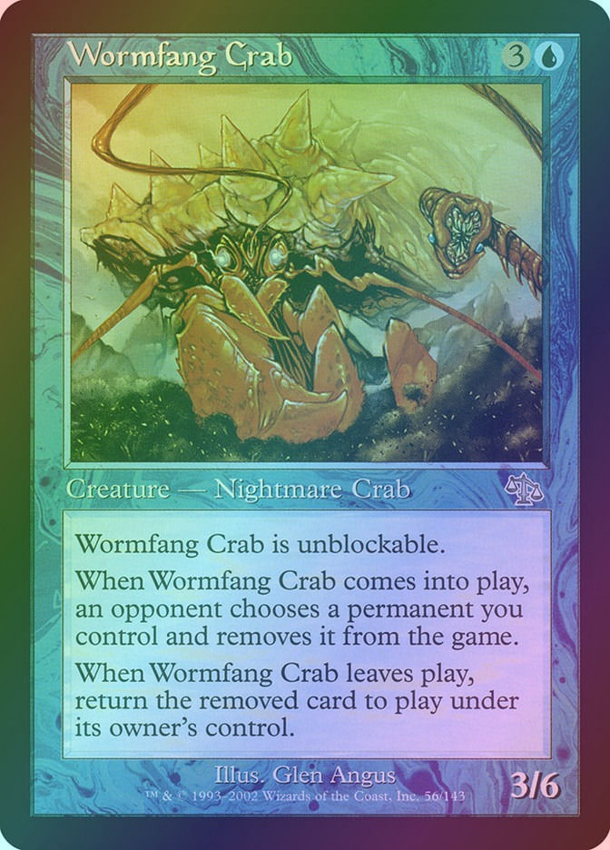 Wormfang Crab (JUD) (56) / Foil