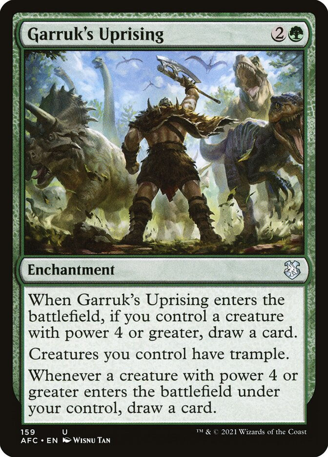 Garruk's Uprising (AFC) (159)