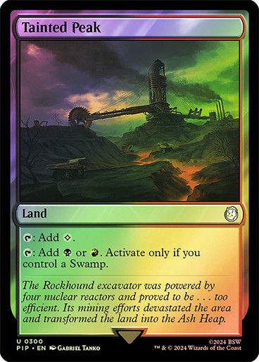 Tainted Peak (pip) (300) / Foil