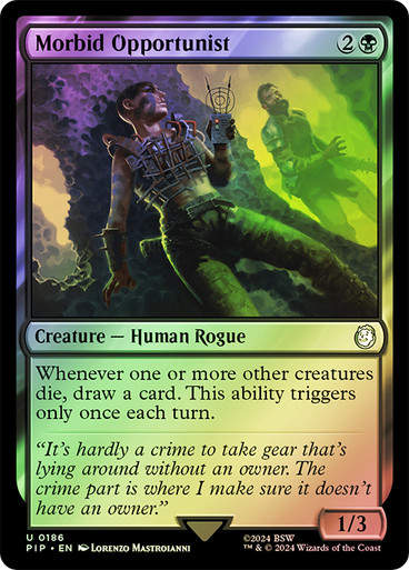 Morbid Opportunist (pip) (186) / Foil