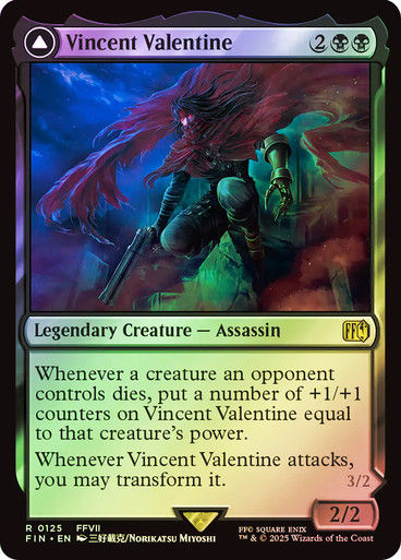 Vincent Valentine // Galian Beast (FIN) (125) / Foil