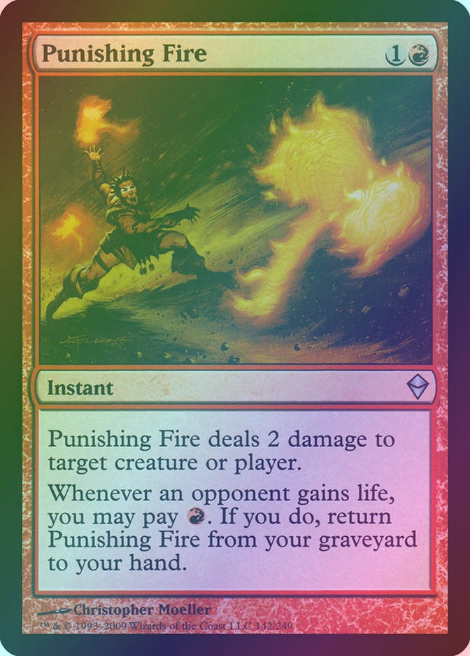 Punishing Fire (ZEN) (142) / Foil