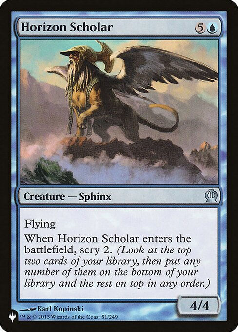 Horizon Scholar (PLST) (THS-51)