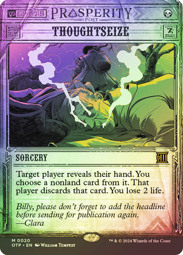 Thoughtseize (otp) (20) / Foil