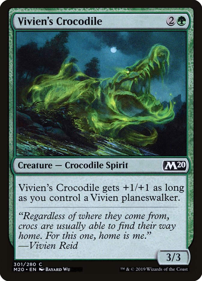Vivien's Crocodile (M20) (301)