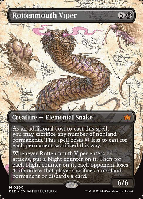 Rottenmouth Viper (blb) (290) / Borderless