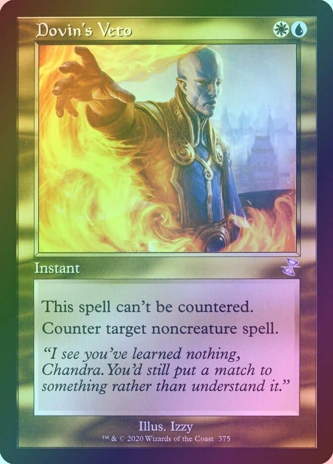 Dovin's Veto (TSR) (375) / Foil