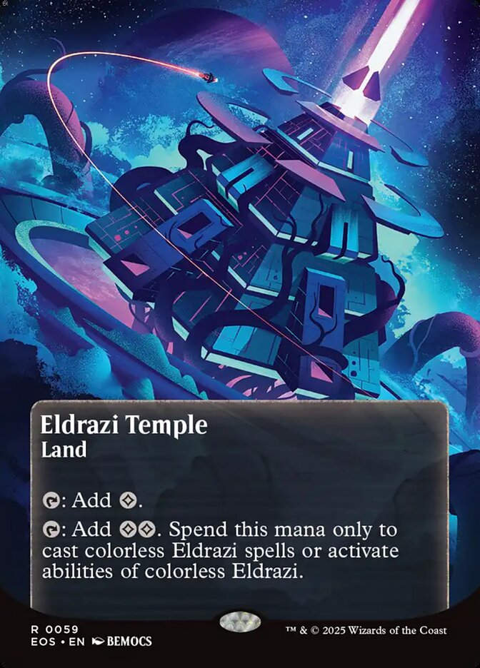 Eldrazi Temple (EOS) (59) / Borderless