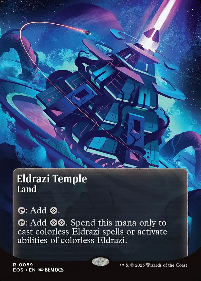 Eldrazi Temple (EOS) (59) / Borderless