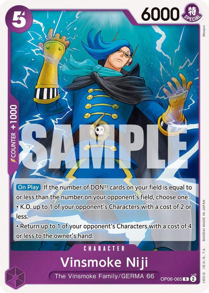 Vinsmoke Niji (065) (OP06-065) / Foil
