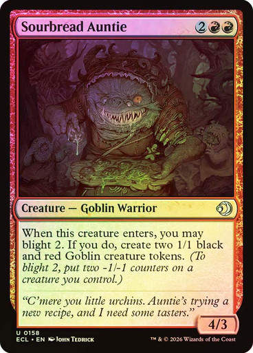 Sourbread Auntie (ECL) (158) / Foil