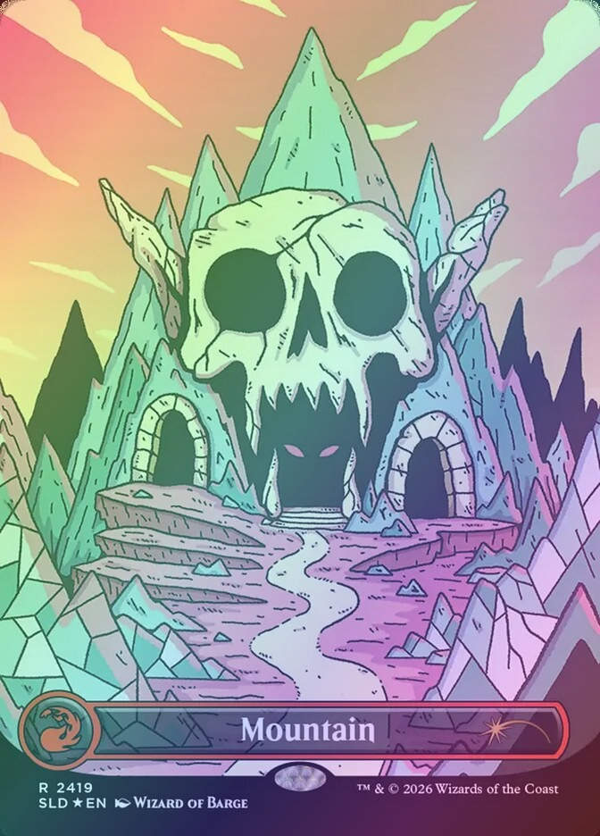 Mountain (SLD) (2419) / Borderless / Foil
