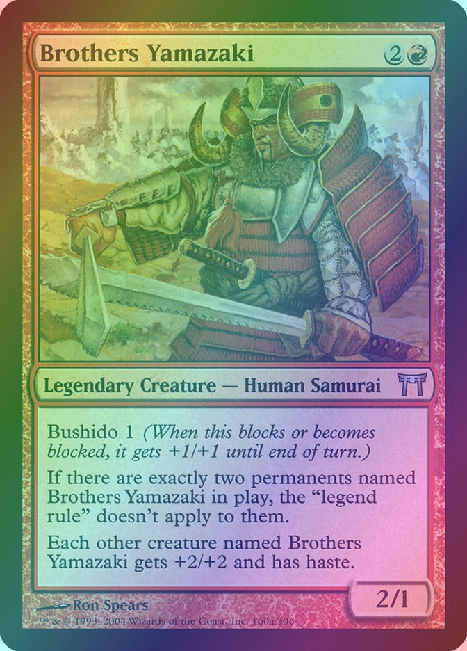 Brothers Yamazaki (CHK) (160a) / Foil