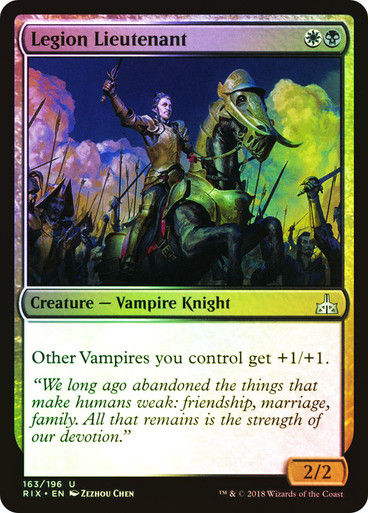 Legion Lieutenant (RIX) (163) / Foil