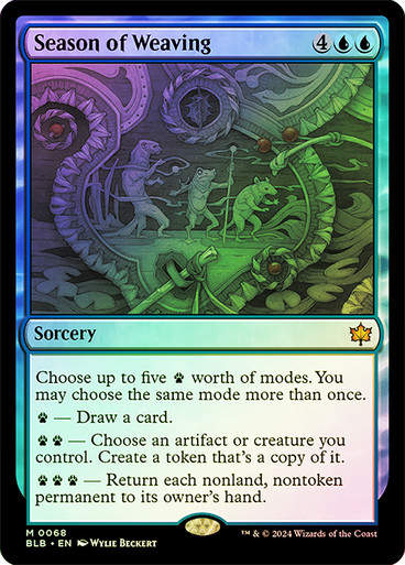 Season of Weaving (blb) (68) / Foil