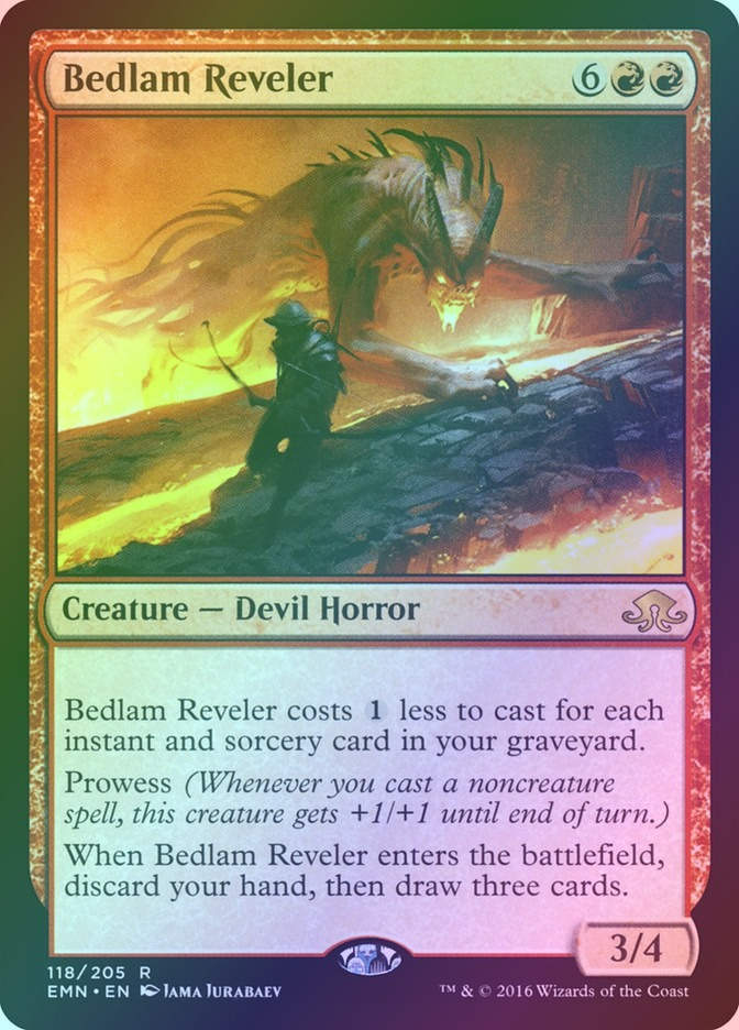 Bedlam Reveler (EMN) (118) / Foil