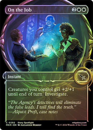On the Job (mkm) (292) / Showcase Foil