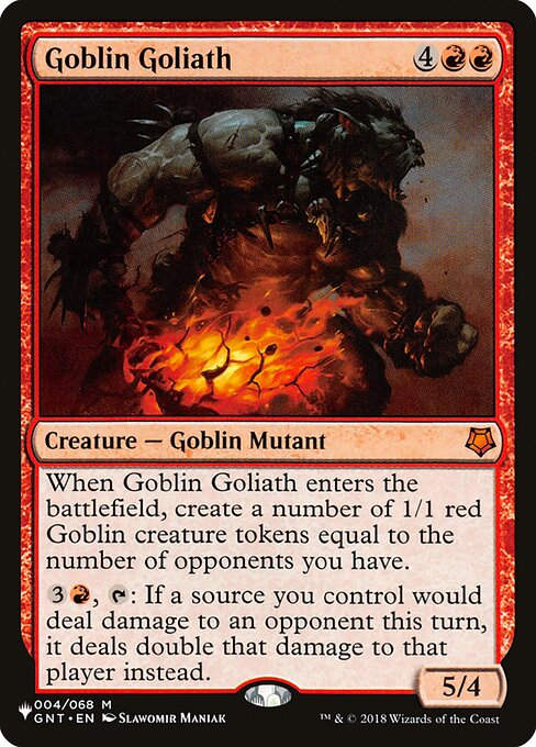 Goblin Goliath (PLST) (GNT-4)