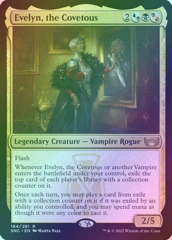 Evelyn, the Covetous (SNC) (184) / Foil