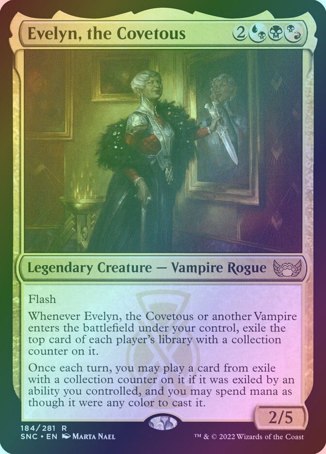 Evelyn, the Covetous (SNC) (184) / Foil