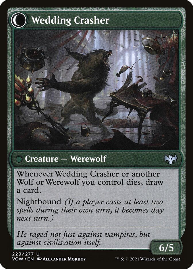 Wolfkin Outcast // Wedding Crasher (VOW) (229) — cara 2 de 2