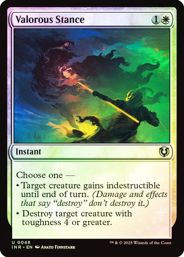 Valorous Stance (INR) (48) / Foil