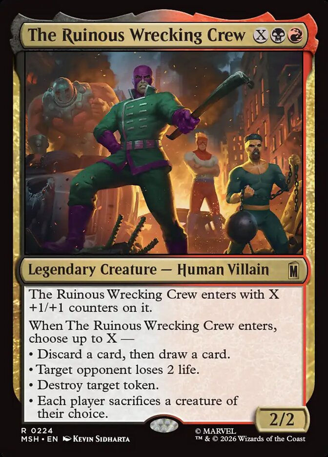 The Ruinous Wrecking Crew (MSH) (224)