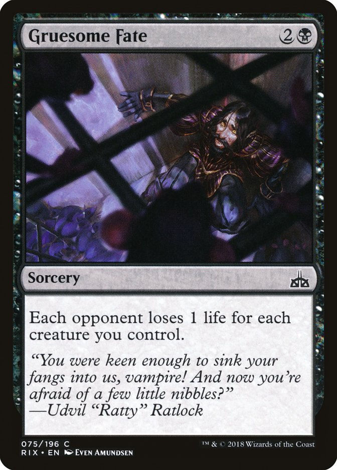 Gruesome Fate (RIX) (75)