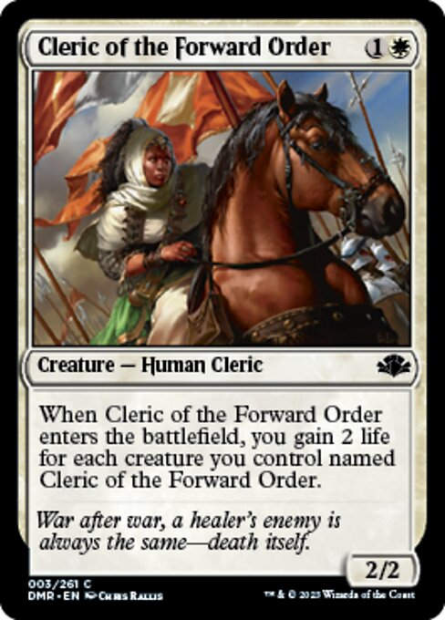 Cleric of the Forward Order (DMR)