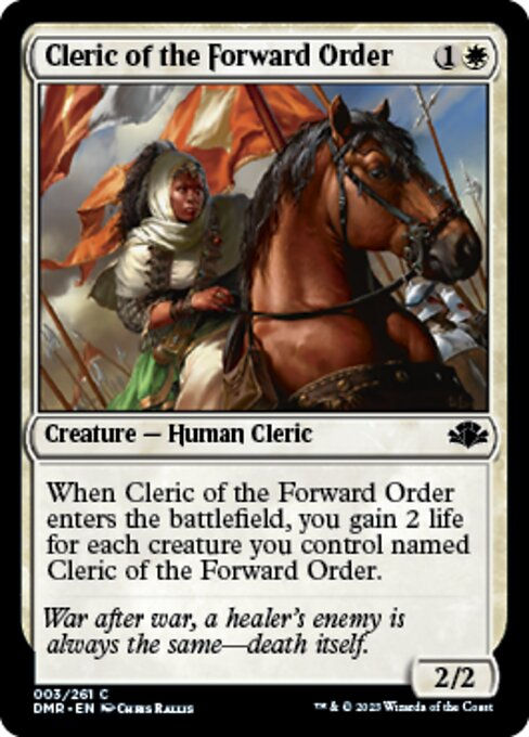 Cleric of the Forward Order (DMR)