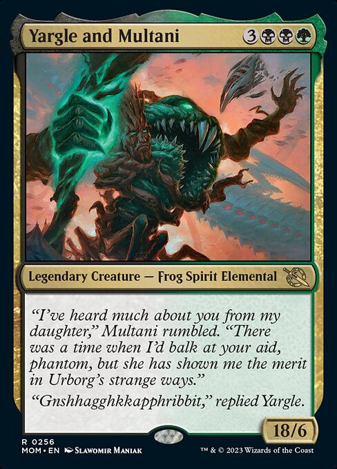 Yargle and Multani (mom)