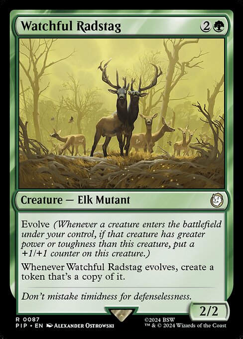 Watchful Radstag (pip) (87)