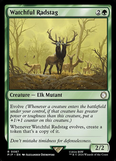 Watchful Radstag (pip) (87)