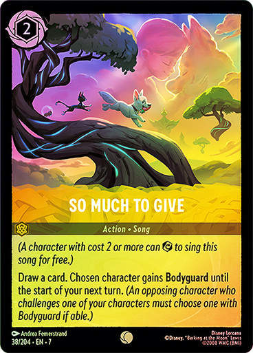 So Much to Give (LOR_ARC) / Foil