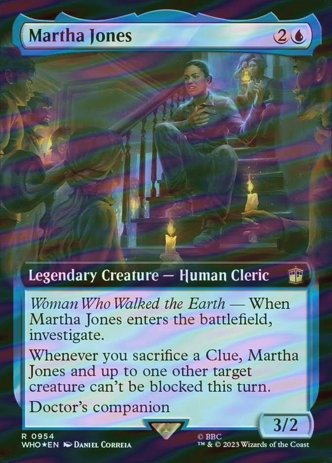 Martha Jones (WHO) (954) / Extended Art / Surge Foil