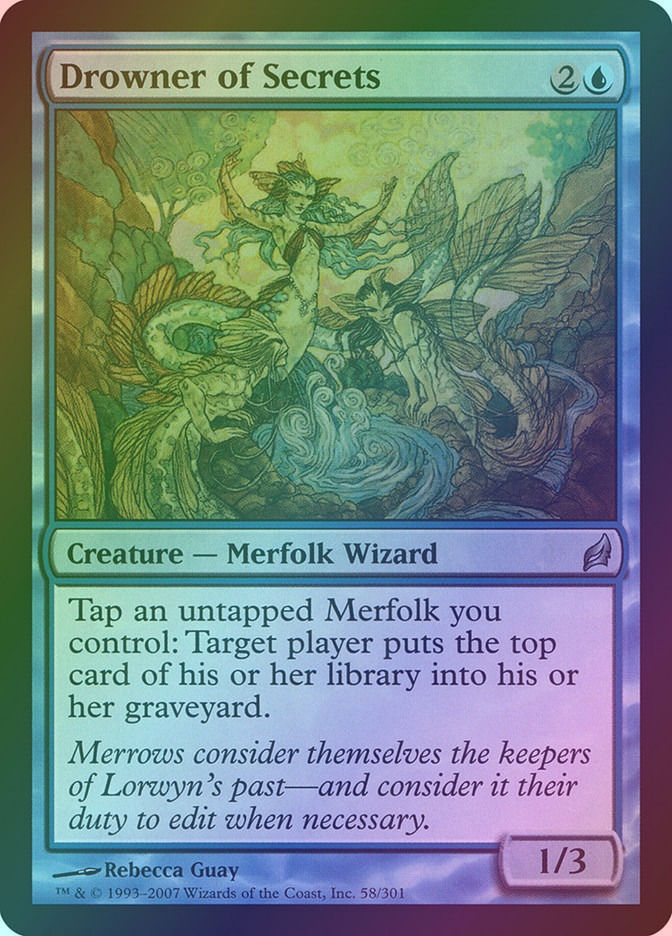 Drowner of Secrets (LRW) (58) / Foil