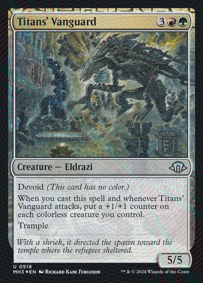 Titans' Vanguard (MH3) (518) / Ripple Foil