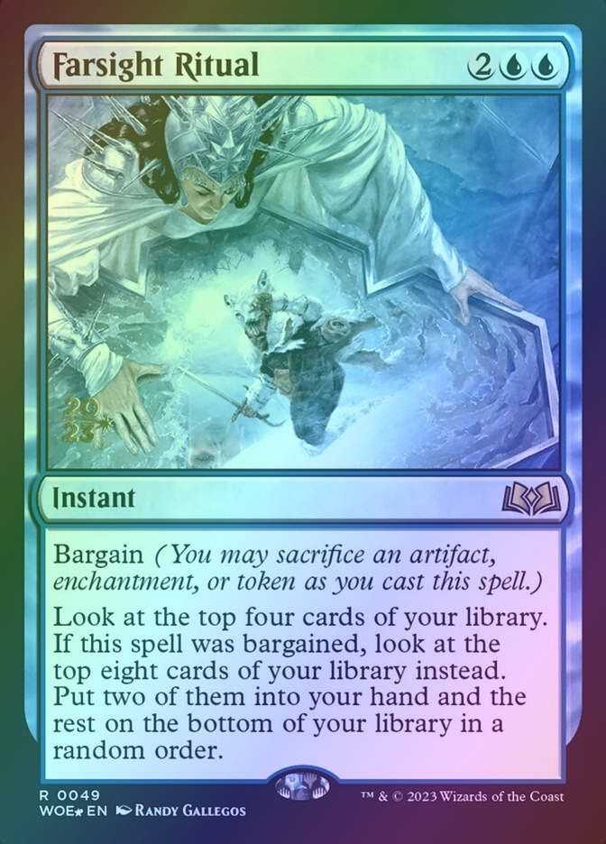 Farsight Ritual (PWOE) (49s) / Foil