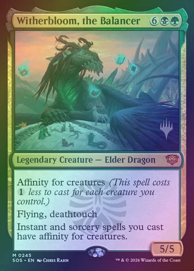 Witherbloom, the Balancer (PSOS) (245p) / Foil