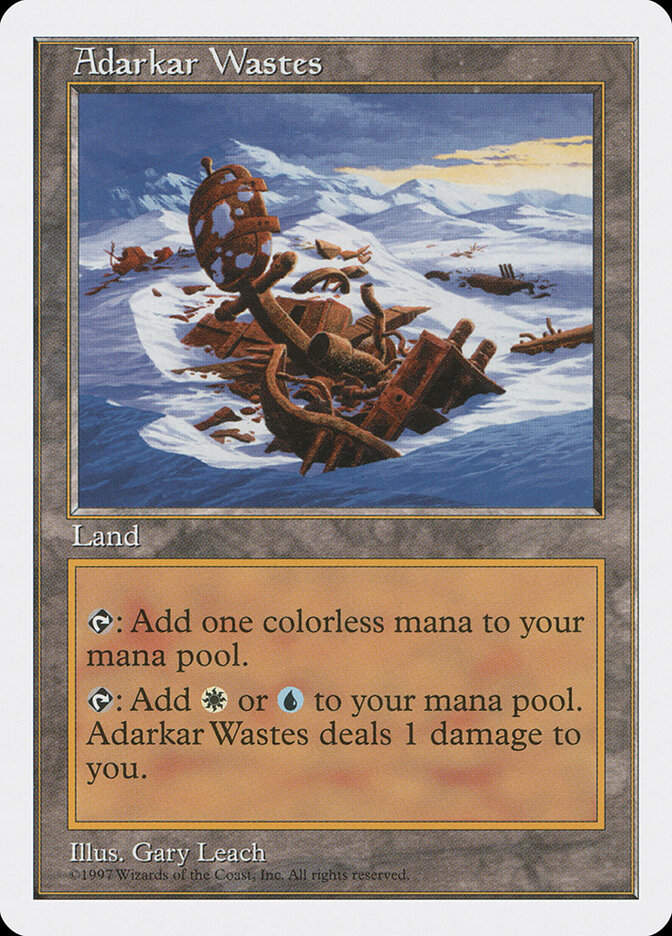 Adarkar Wastes (5ED) (410)