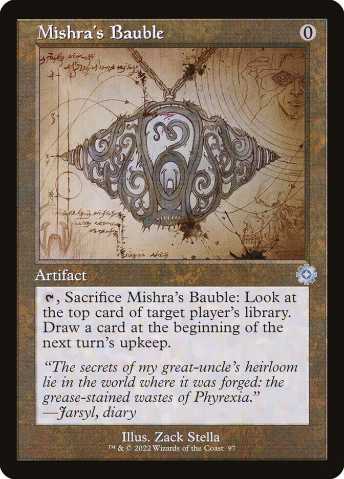 Mishra's Bauble (BRR) (97) / Schematic