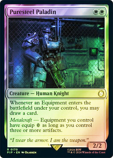 Puresteel Paladin (pip) (170) / Foil