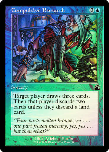Compulsive Research (rvr) (311) / Retro / Foil
