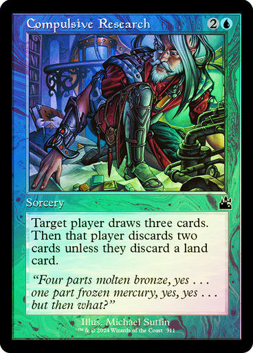 Compulsive Research (rvr) (311) / Retro / Foil