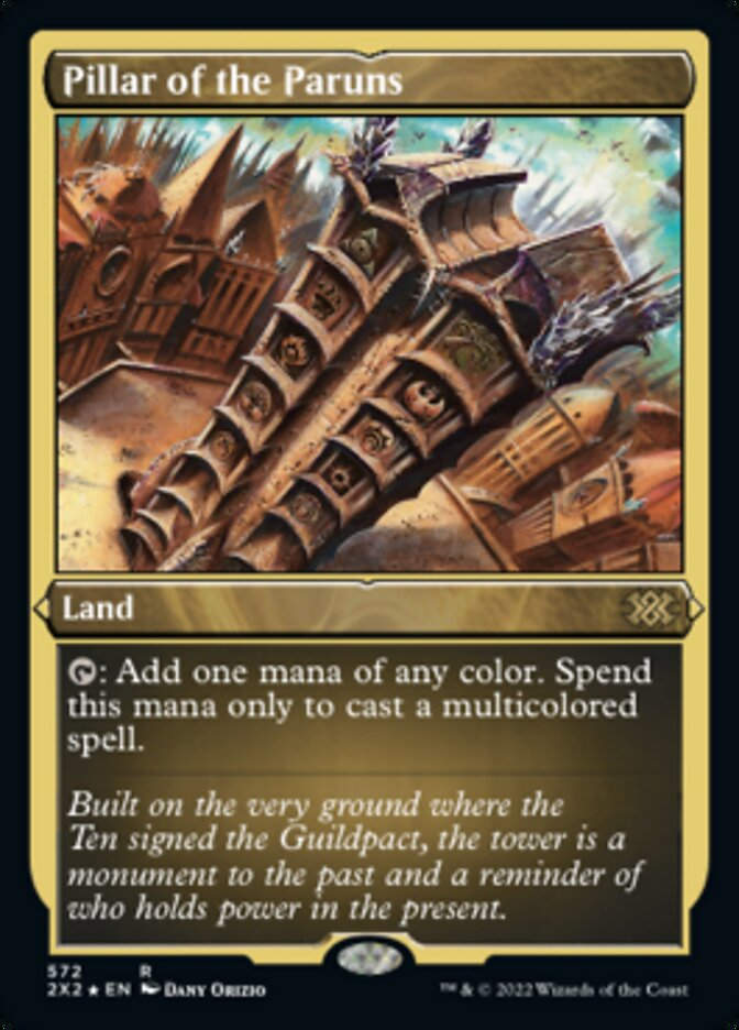 Pillar of the Paruns (2X2) / Etched Foil