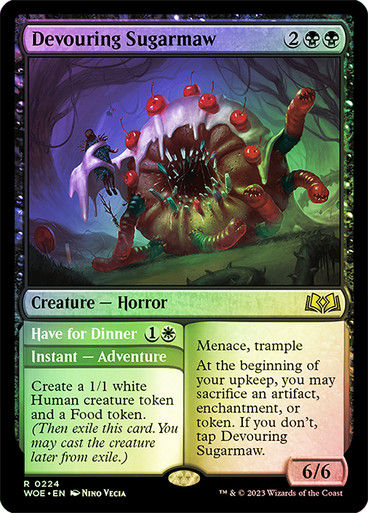 Devouring Sugarmaw // Have for Dinner (woe) / Foil