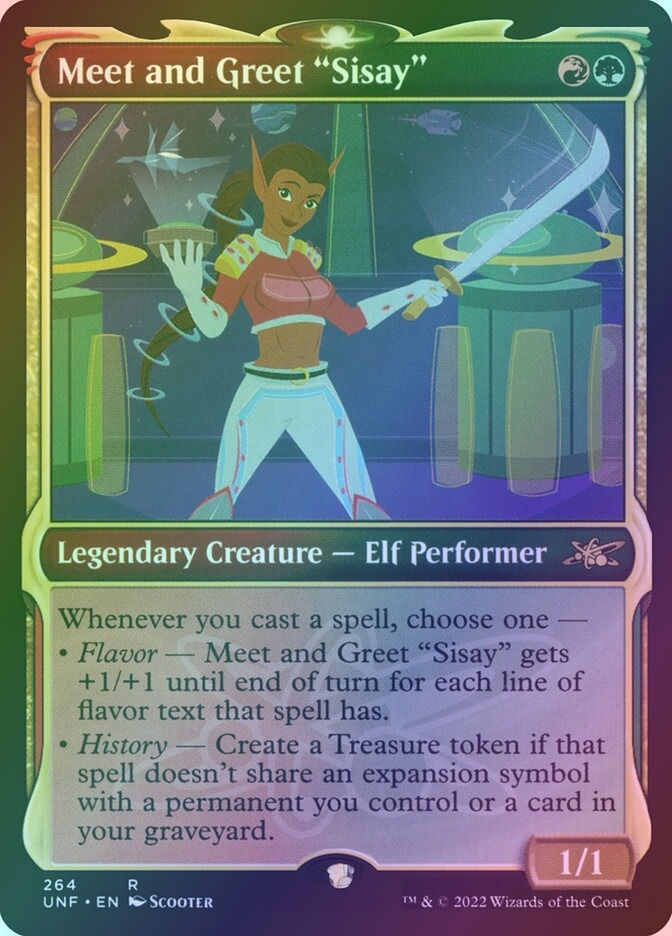 Meet and Greet "Sisay" (UNF) (264) / Showcase / Foil